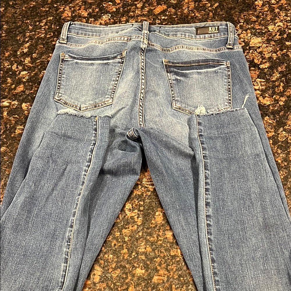Kut from the Kloth High Rise Blue Jeans